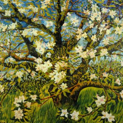 Bloeiende appelboom Charley Toorop 1945